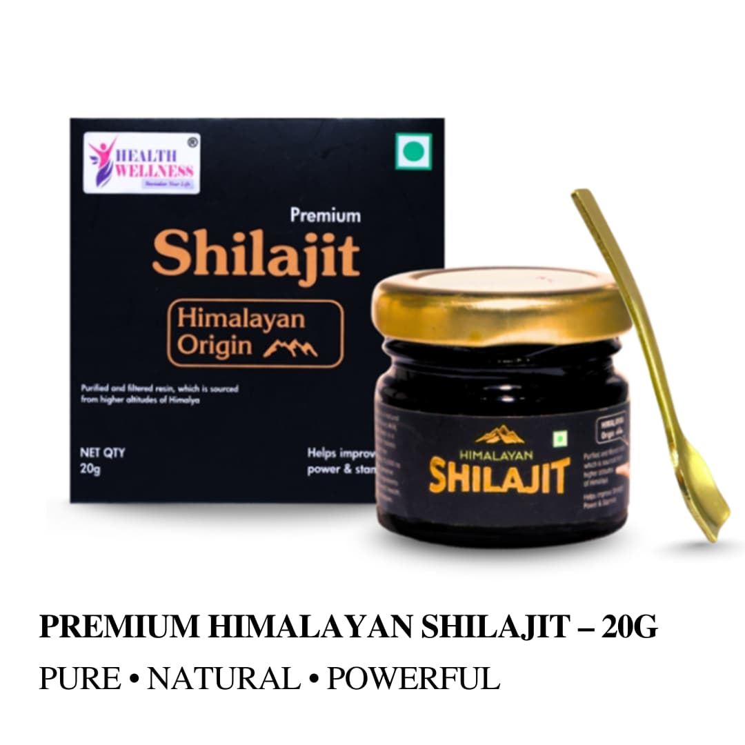 Himalayan Herbal Shilajit Resin for Strength & Energy Booster - Image 1