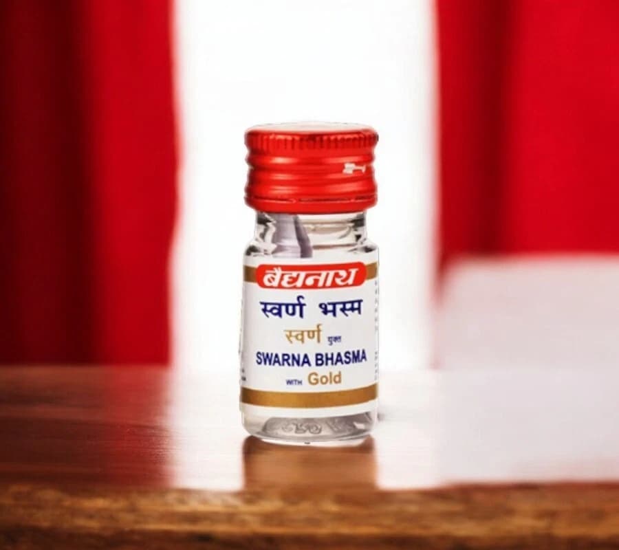 Baidyanath Swarna Bhasma Ayurvedic Dietary Supplement 500mg.