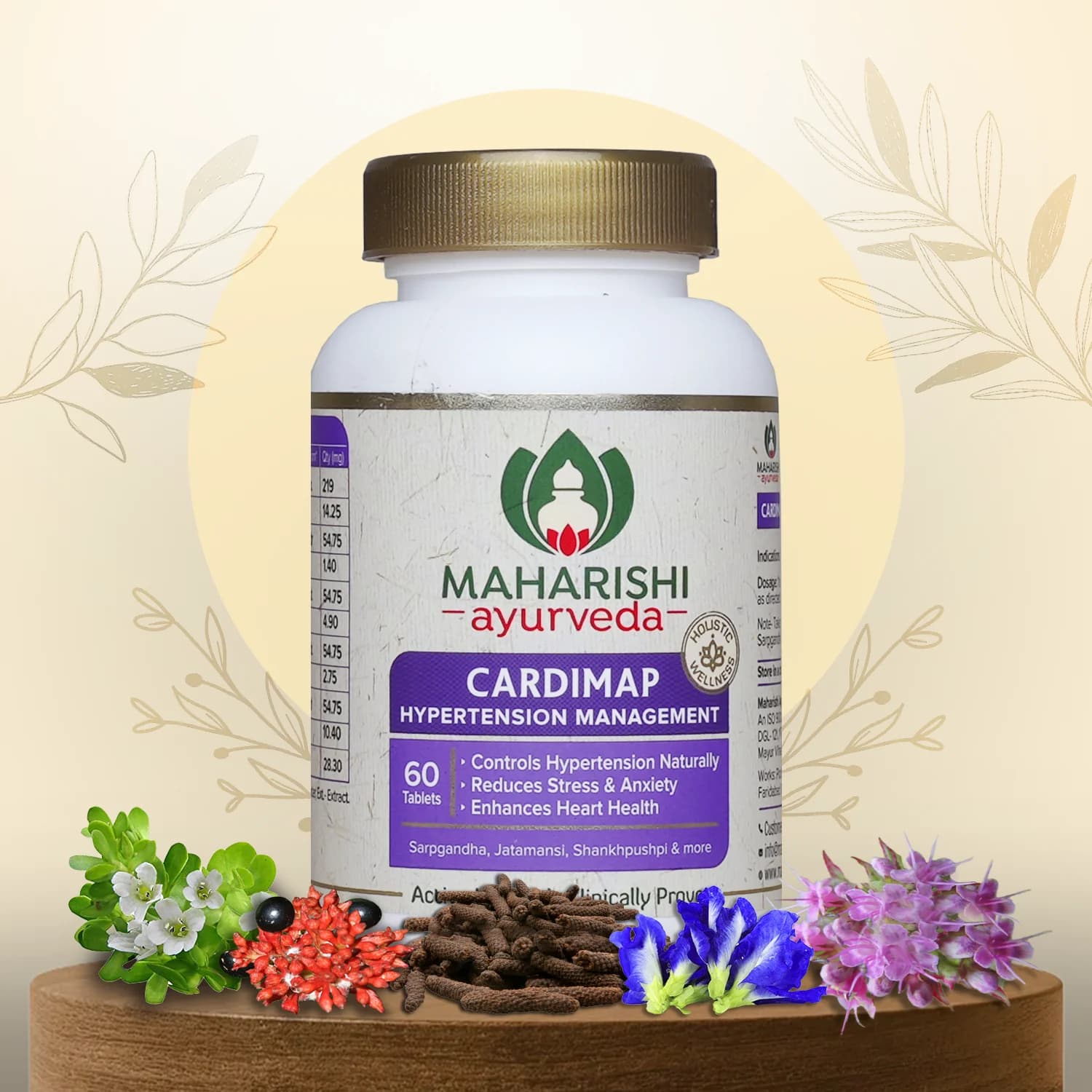 Maharishi Ayurveda Cardimap 60 Tablets - Image 2