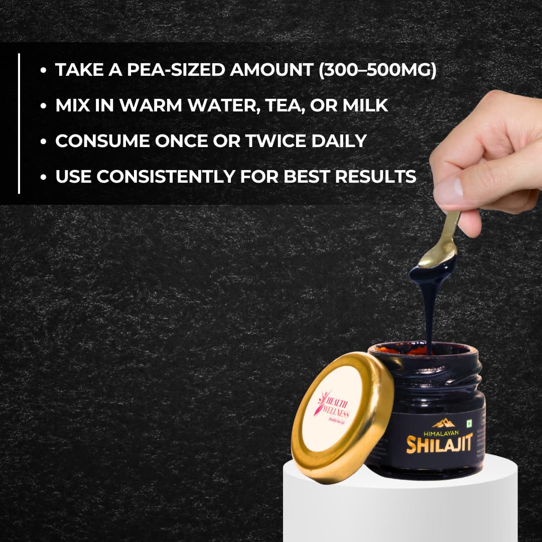 Himalayan Herbal Shilajit Resin for Strength & Energy Booster - Image 5