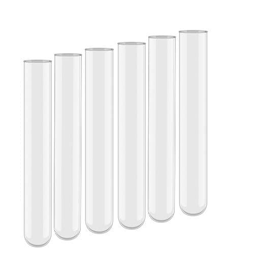 Borosilicate Glass Test Tubes Plain Heat Resistant Lab Tubes Chemical Resistant Pack of 100 product image