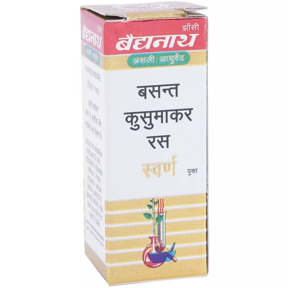 Baidyanath Basant Kusumakar Ras Swarna Moti Yukta (10tab) - Image 3