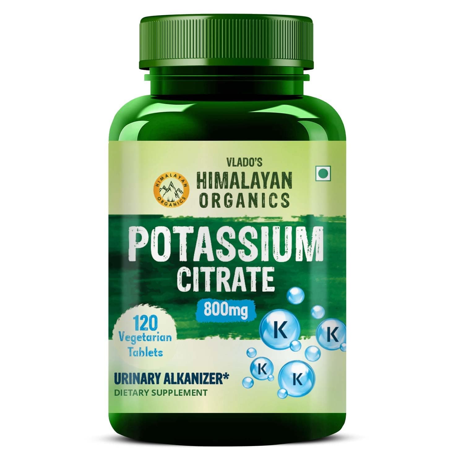 Himalayan Organics Potassium Citrate 800mg Supplement product image