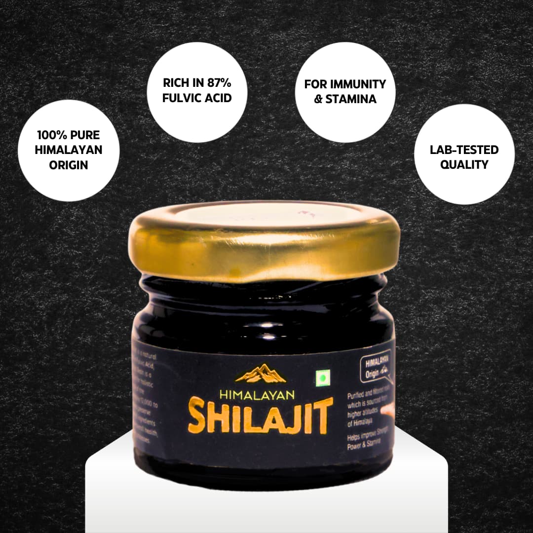 Himalayan Herbal Shilajit Resin for Strength & Energy Booster - Image 2
