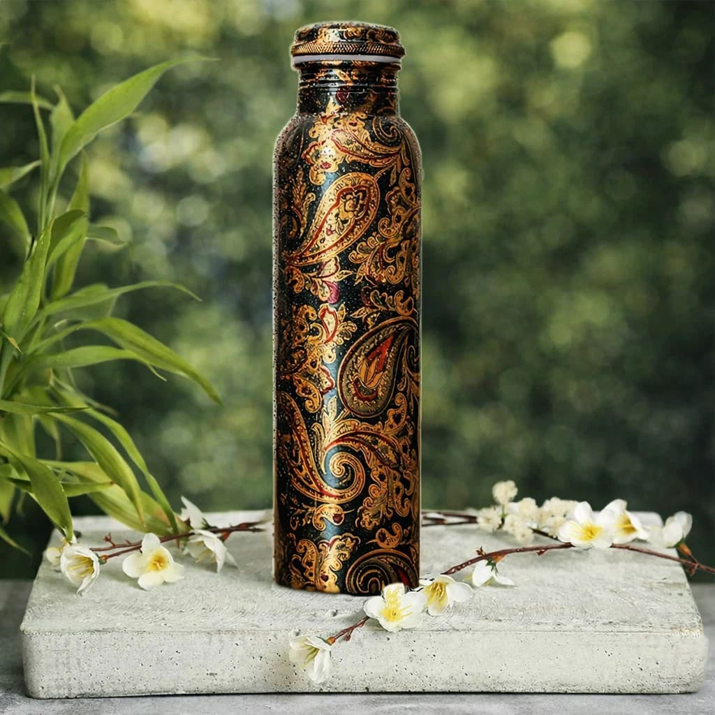 Brocade Ayurveda Copper Bottle