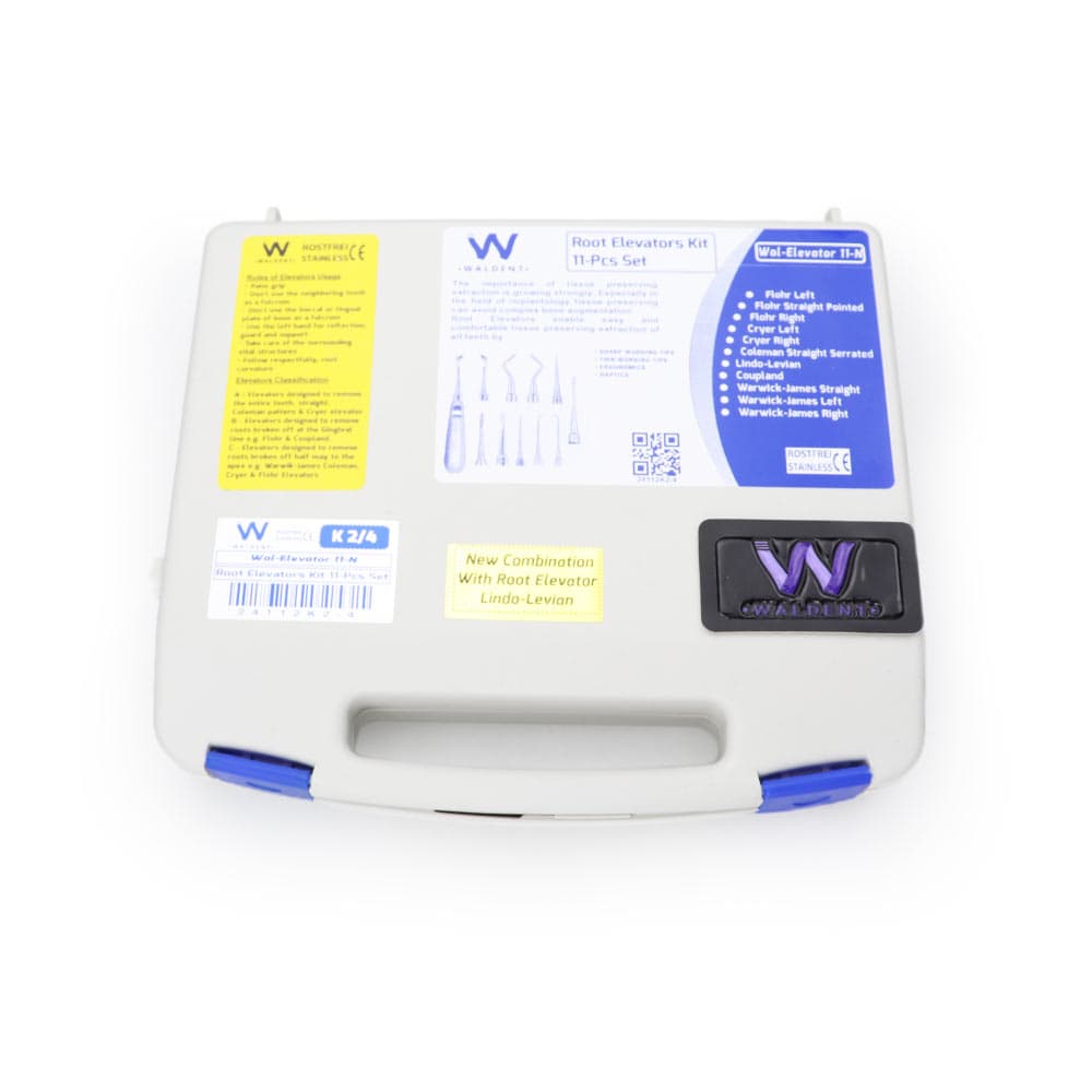 Waldent Root Elevator Instruments Kit Set of 11 K2/4 - Image 6