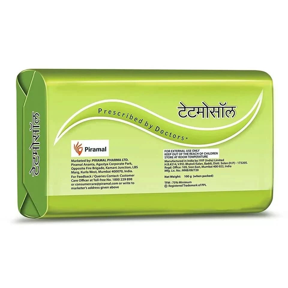 Tetmosol Medicated Soap for Scabies Skin Infection 100g Pro.