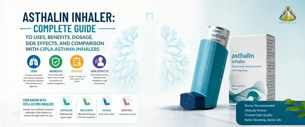 Asthalin Inhaler: Complete Guide to Uses, Benefits, Dosage and Side Effects