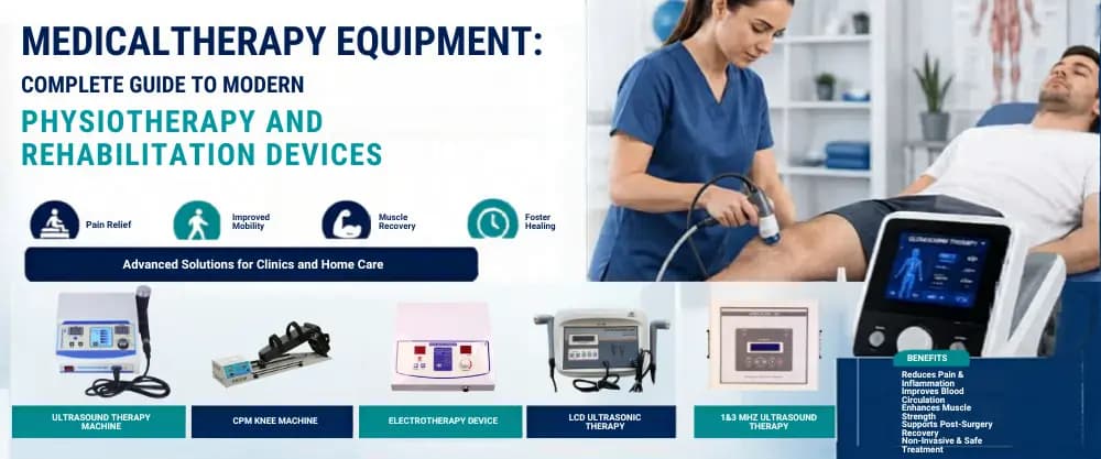 Medical Therapy Equipment: Types, Uses & Best Devices for Physiotherapy