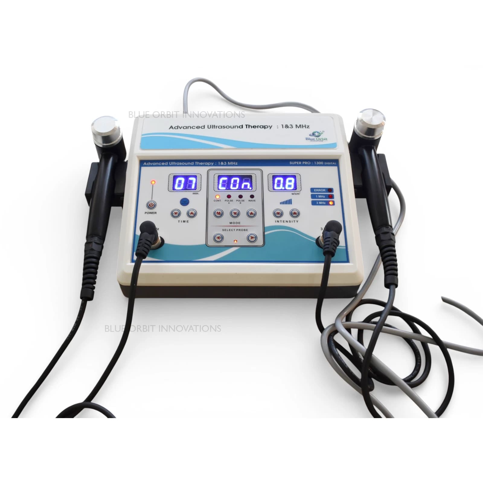 Super Pro 1 & 3 MHz Ultrasonic Therapy Machine - Image 8