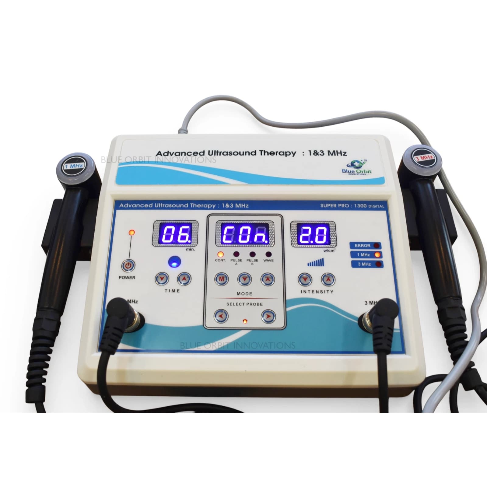Super Pro 1 & 3 MHz Ultrasonic Therapy Machine - Image 7