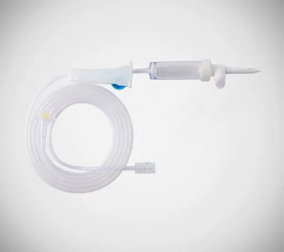 INFUSION SET VENTED LUER LOCK - View 2 INFUSION SET VENTED LUER LOCK - Image 2