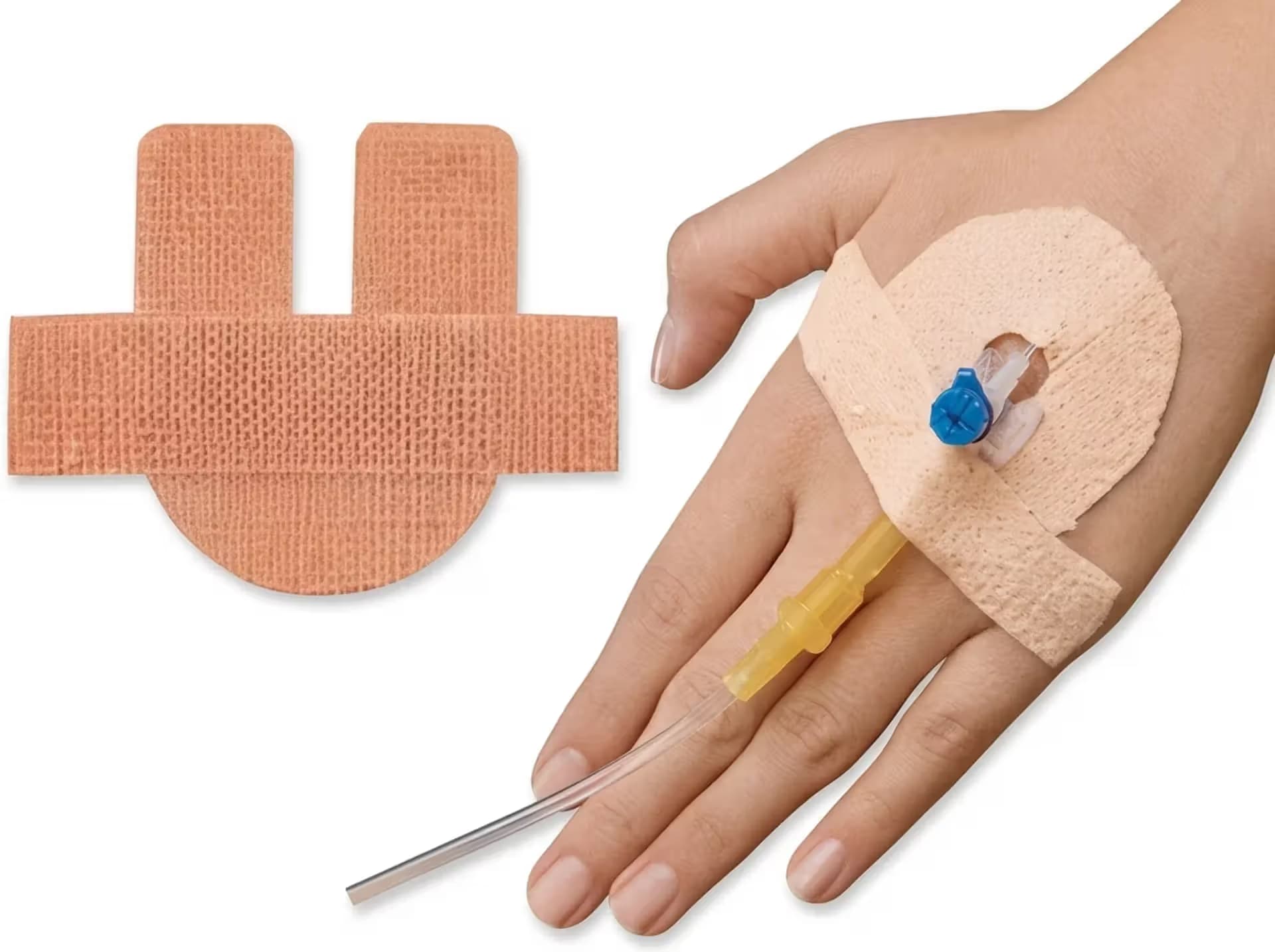 I.V. Cannula Fixator adhesive bandage - View 1 I.V. Cannula Fixator adhesive bandage - Image 1