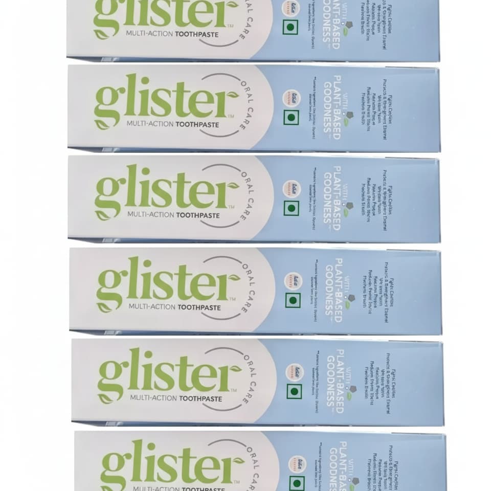 Glister Toothpaste 6-Pack Glister Toothpaste 6-Pack