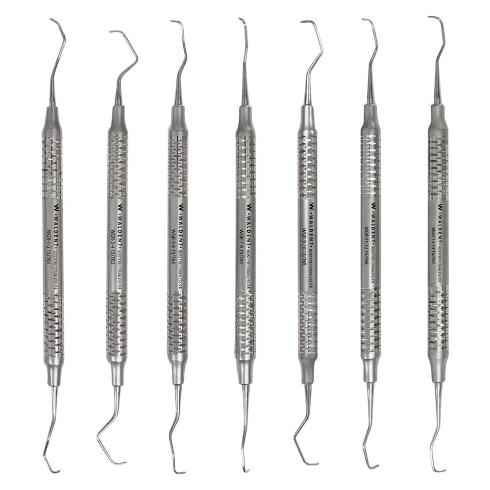 Waldent Gracey Curettes Set of 7 - Buy now on Snapshophub Waldent Gracey Curettes Set of 7 product image