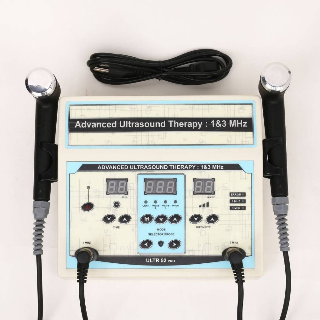 Digital Ultrasound Therapy Machine for Physical Pain Relief (1 & 3 MHz)