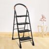 Foldable Step Ladder for Home 4 Steps