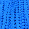 Pom Pom Laces 9 Mtr Blue