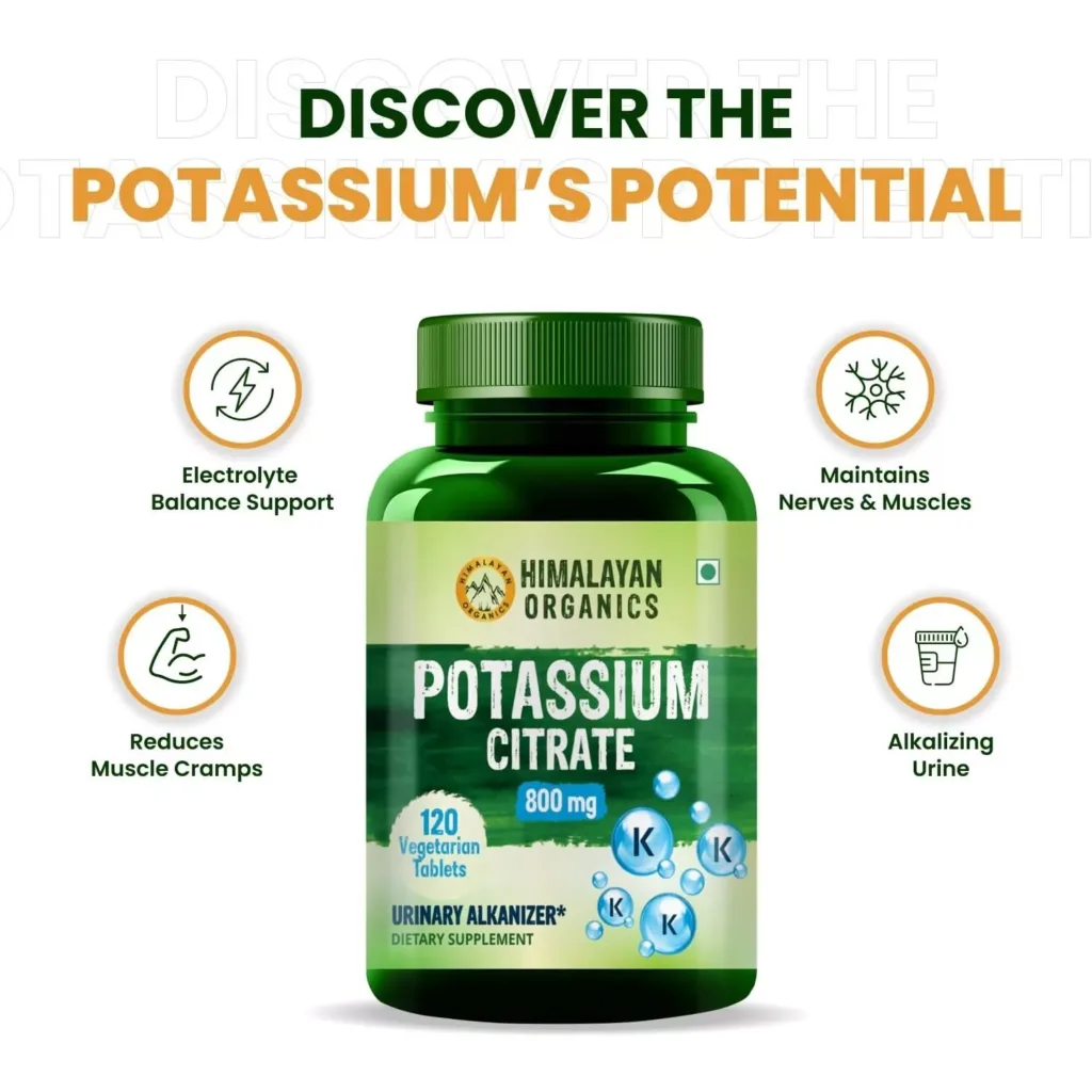 Potassium Citrate 800mg Supplement