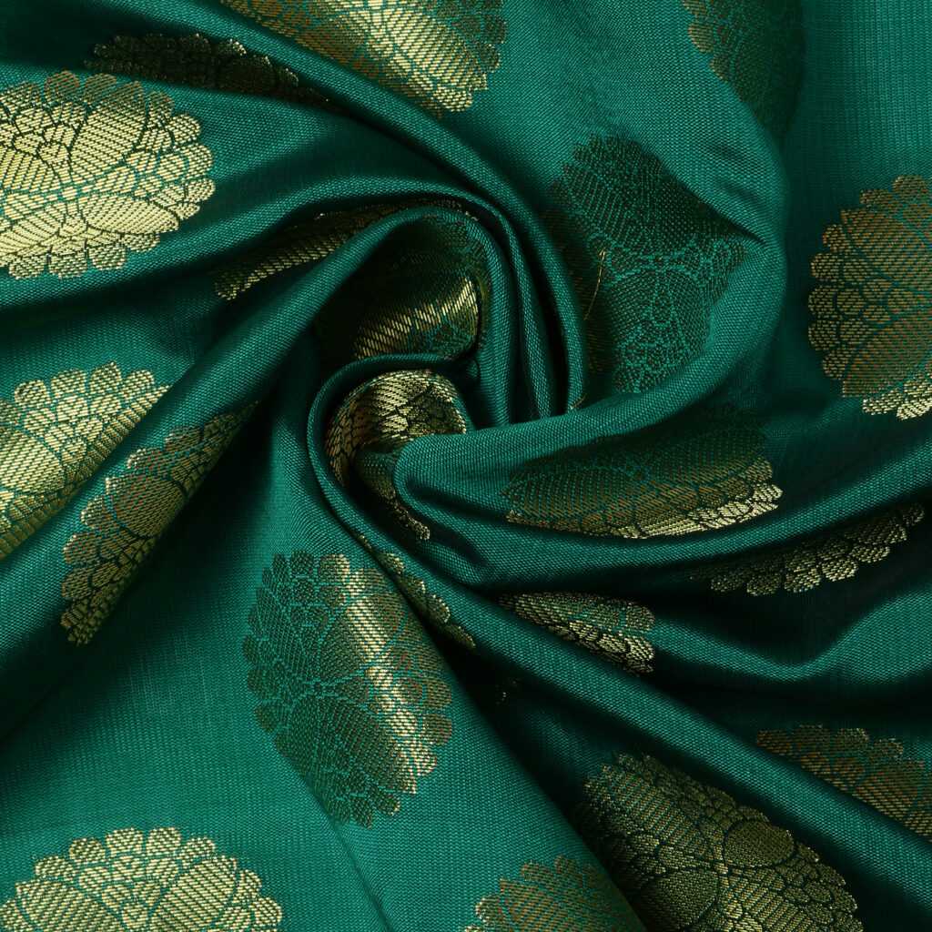 Unstitched Light Banarasi Silk Brocade Fabric 29