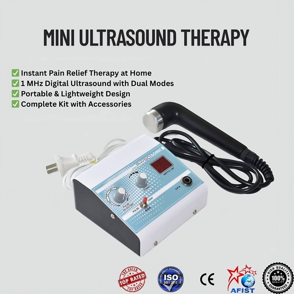1 MHz Mini Ultrasonic Therapy Machine for Physical Pain Relief