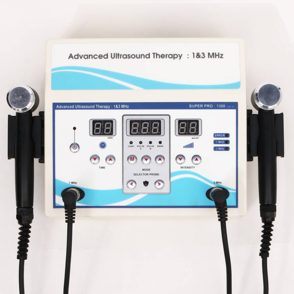 Home Use 1MHz & 3MHz Ultrasonic Physiotherapy Machine - Professional Ultrasound Unit
