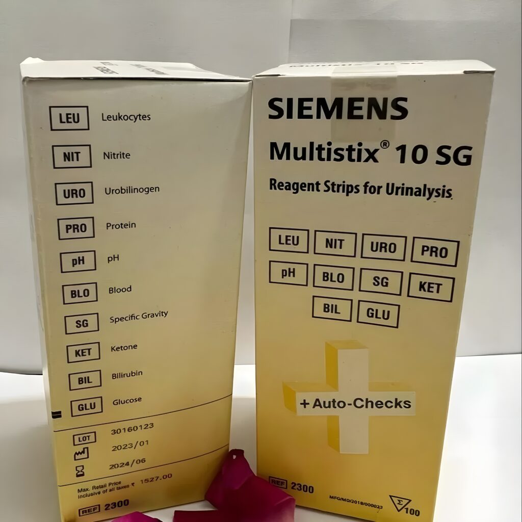 SIEMENS Multistix 10 SG Urine Reagent Strip | Urinalysis Strips