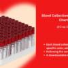 Color-coded blood collection tubes with labels showing additives and common lab tests for each type – includes red, blue, green, purple, gray, and yellow tubes.