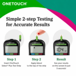 OneTouch Select Plus Glucometer Kit – Complete Test Strip Set