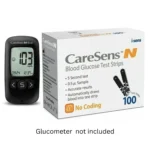 CareSens N 100 Glucose Test Strips Pack for Accurate Testing