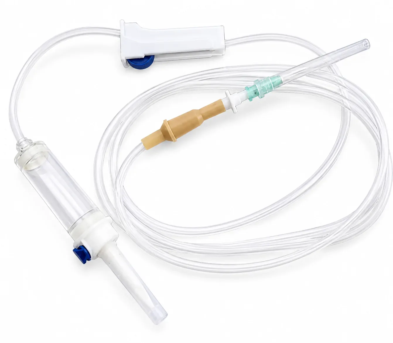 Economy IV Infusion Set, Non-Vented, 21G