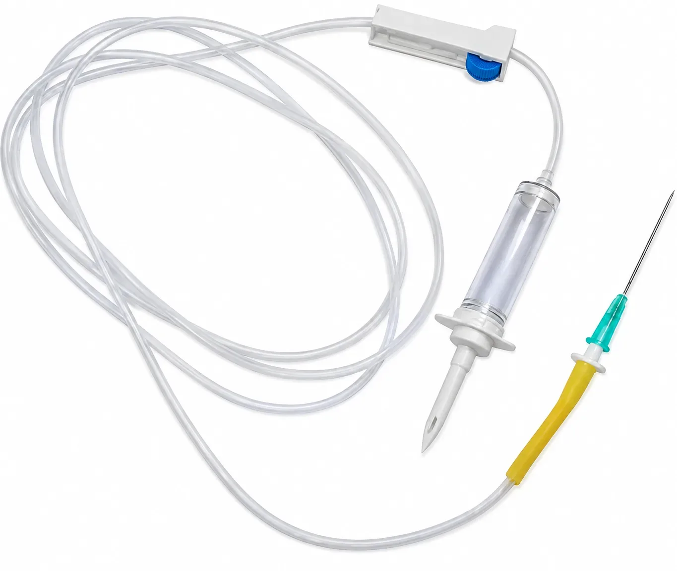 Economy IV Infusion Set, Non-Vented, 21G