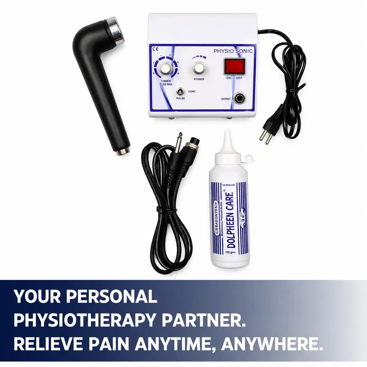 Mini Physio Sonic 1MHz Ultrasound Therapy Machine