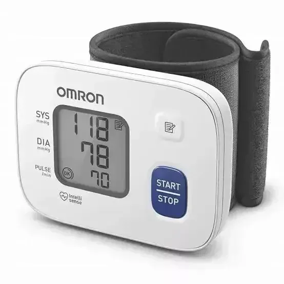 Omron HEM-6161 Fully Automatic Wrist Blood Pressure Monitor