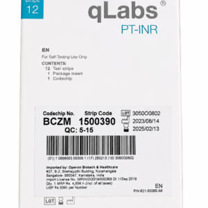 qLabs® PT-INR Test Strips – Diagnostic Test Strips for Compatible PT/INR Analyzers