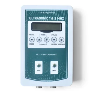 Ultrasound Therapy Machine 1MHz 3MHz Dual Frequency Physiotherapy LCD Unit