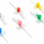 Safety I.V. Catheter With Injection Valve and Wings