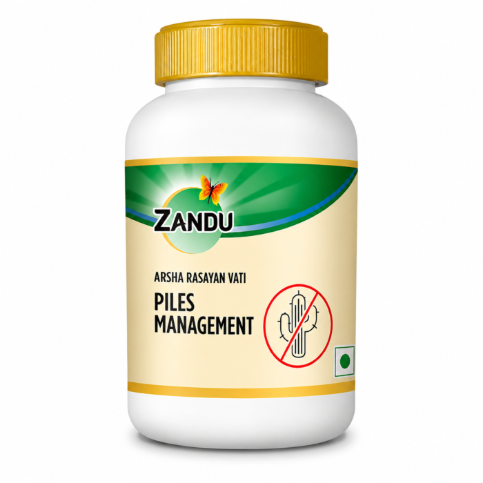 Zandu Piles Reliever Arsha Rasayan 60 Tablets for Fast Relief