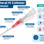 I.V. Catheter Without Injection Valve and With Wings