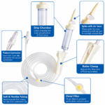 Infusion Set Vented Luer Lock