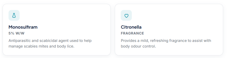 Active ingredients
