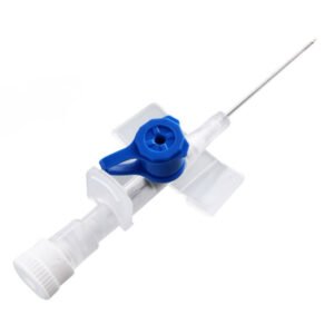 iv catheter with injection with wings