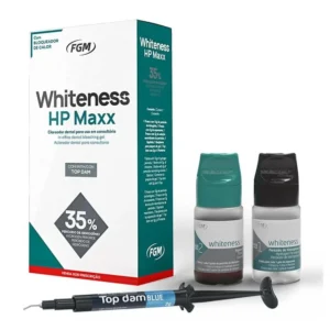 Whiteness HP Maxx 35% Hydrogen Peroxide Professional Dental Bleaching Gel Kit
