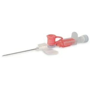 Safety I.V. Catheter With Injection Valve and Wings