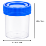 Sterilized 30ml Urine Container Leak-Proof Lid, Pack of 50