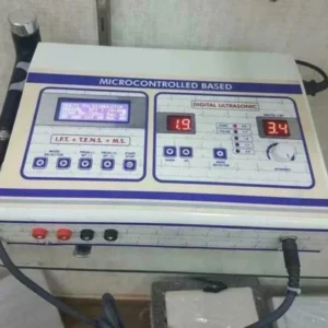 4 in 1 Combination IFT+TENS+MS+US Physiotherapy Machine Therapy Microcontrolled