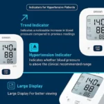 Omron HEM-7181 Automatic BP Monitor with Trend Indicator