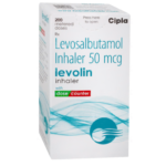 Levolin Inhaler 200 MDI (Levosalbutamol 50 mcg)pack of 3