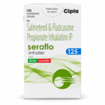 Seroflo 125 Inhaler Ingredients, Strength and 120 Metered Doses pack of 3