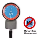 Aneroid Sphygmomanometer Blood Pressure Monitor (Gray)